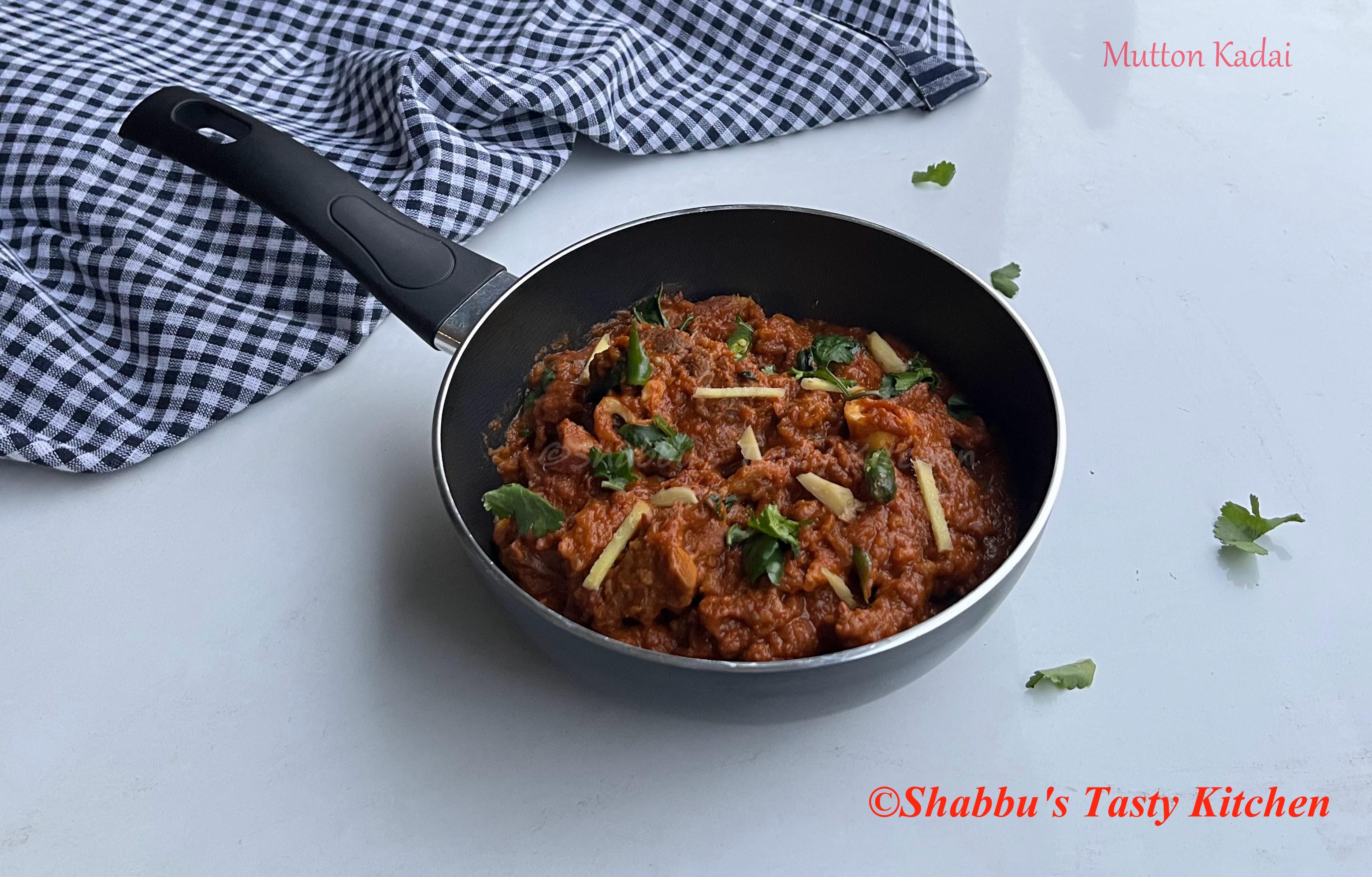 mutton-kadai
