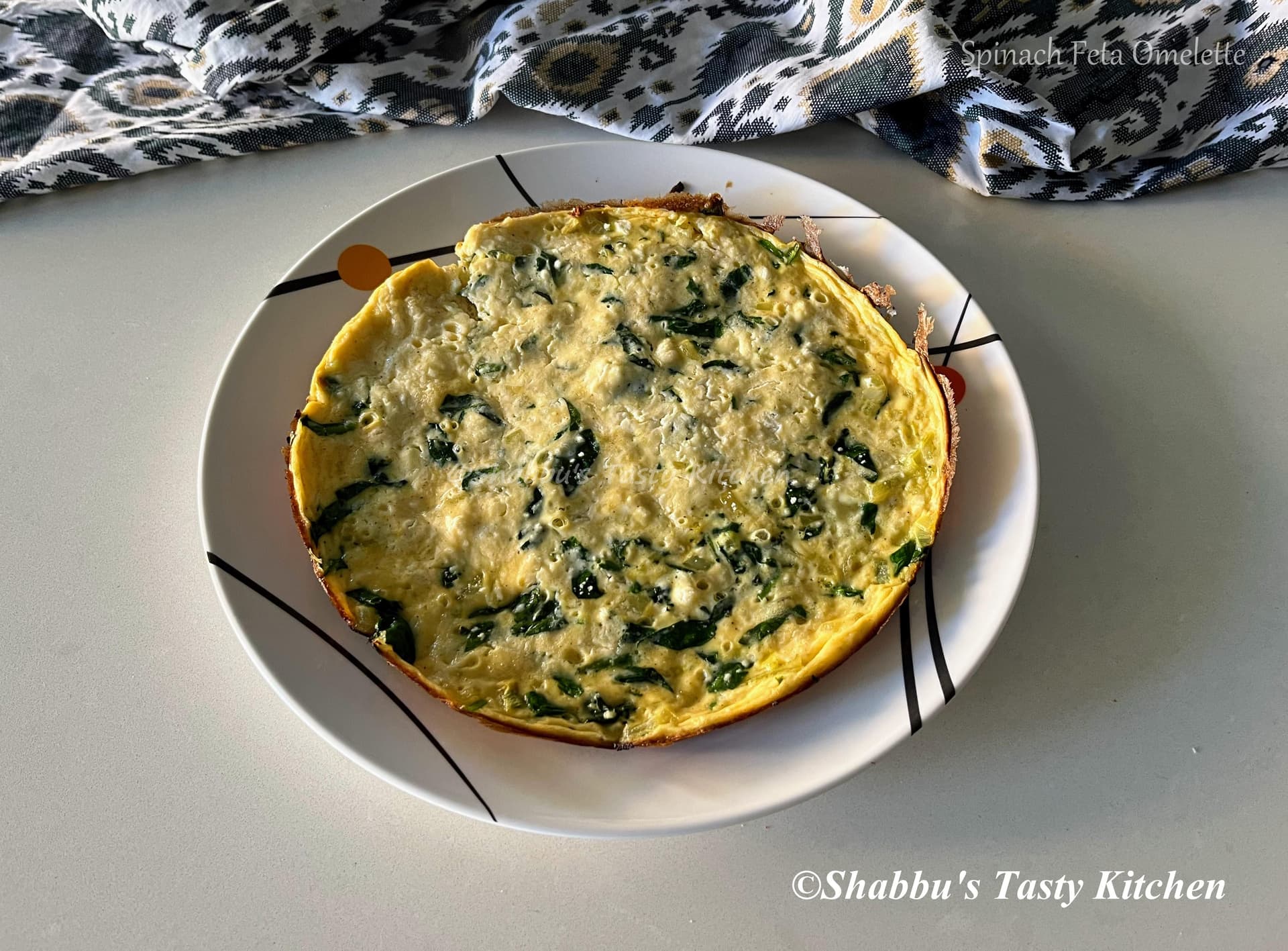 spinach-feta-omelette