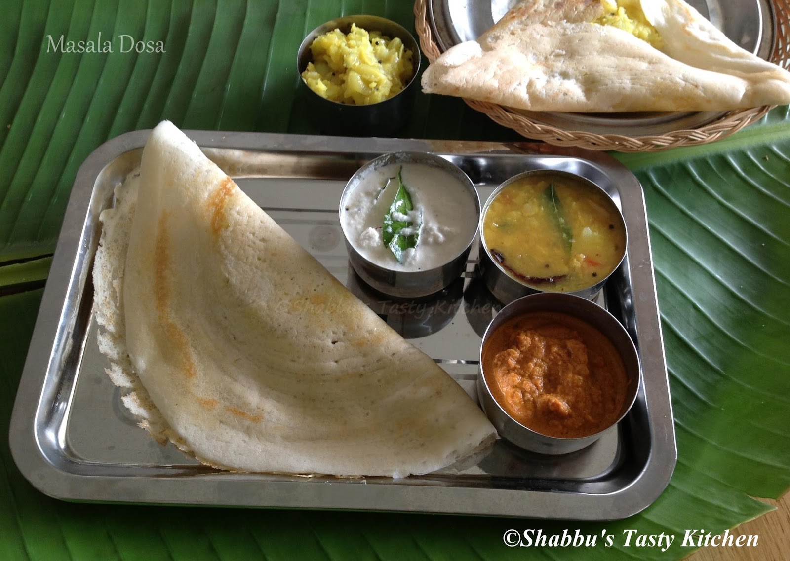 Masala Dosa Shabbu S Tasty Kitchen   IMG 8274 