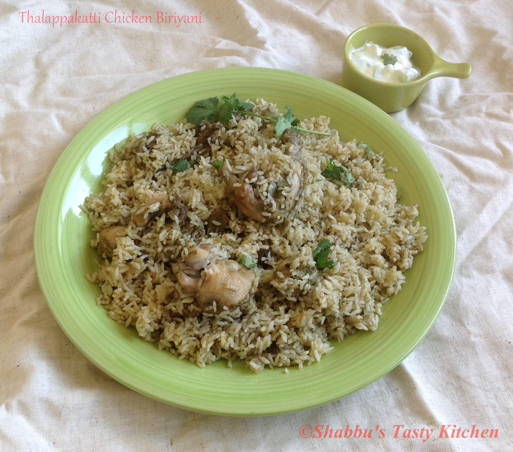 Thalappakatti Chicken Biriyani Shabbus Tasty Kitchen