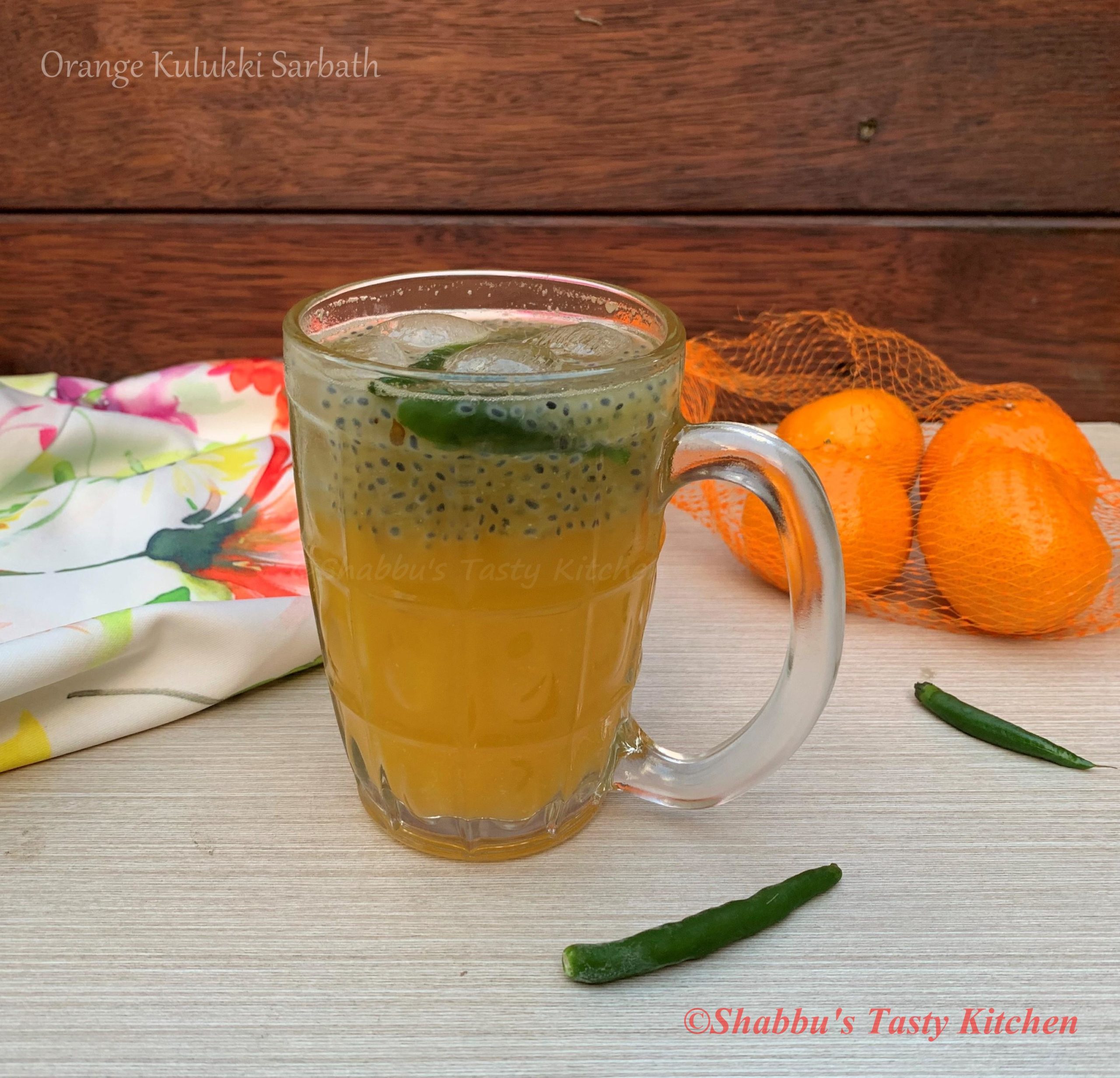 Orange Kulukki Sarbath Shabbu s Tasty Kitchen